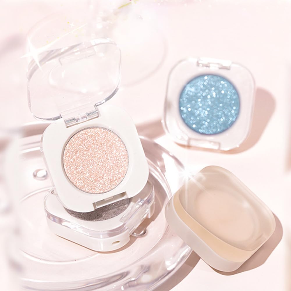 Nude Beige Tan Single Eyeshadow Makeup, Neutral Powde Eye Shadow for Women, Dusty Pink Matte Singles Eyeshadow Palette Pigmented Waterproof, sombras para ojos, Girls Monochrome Eyeshadows Gift