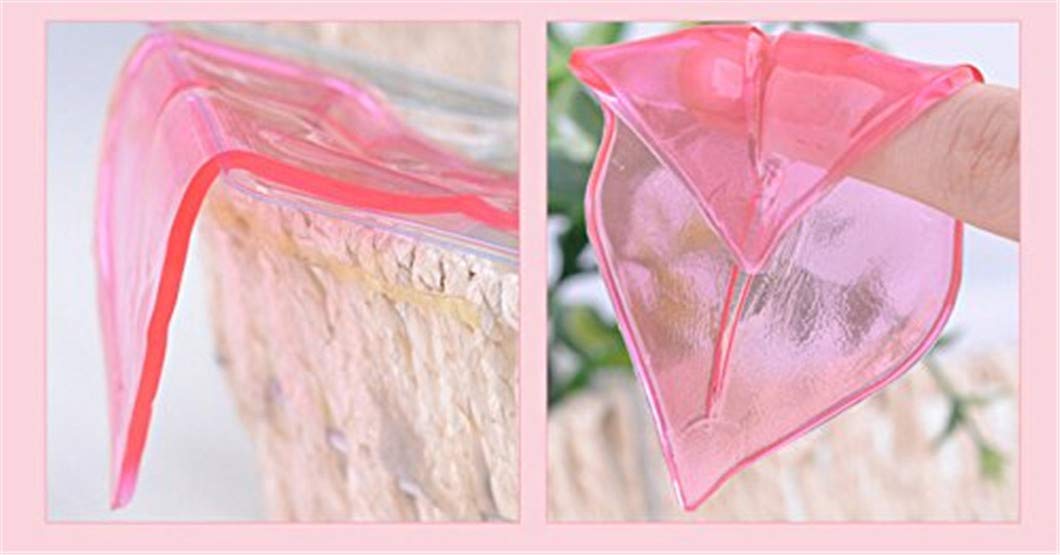 30PCS Collagen Lip Mask,Crystal Moisturizing Lip Mask Sheet Lip Patches for Dry Lips & Anti-Chapped, Lip Care Pads, Plumping Your Lip, Rose Pink