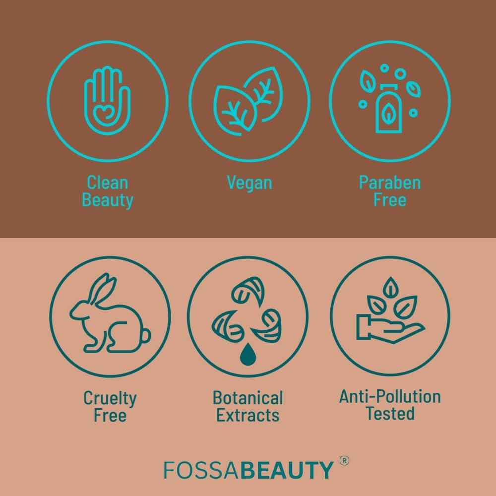 Fossa Nourishing Coconut Oil Hair Treatment with Shea Butter | Lightweight, Paraben Free, Prevents Split Ends, Reduces Breakage, Adds Shine & Frizz Control for All Hair Types | 100ml, 3.4 fl. oz.