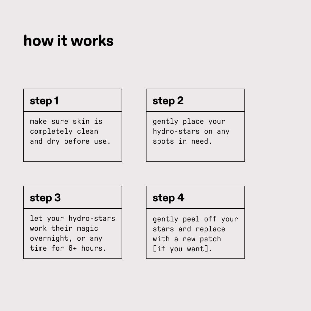 Starface Earth Star BIG PACK, Hydrocolloid Pimple Patches, Absorb Fluid and Reduce Redness, Cute Star Shape and 4 Neutral Colors (96 Count)