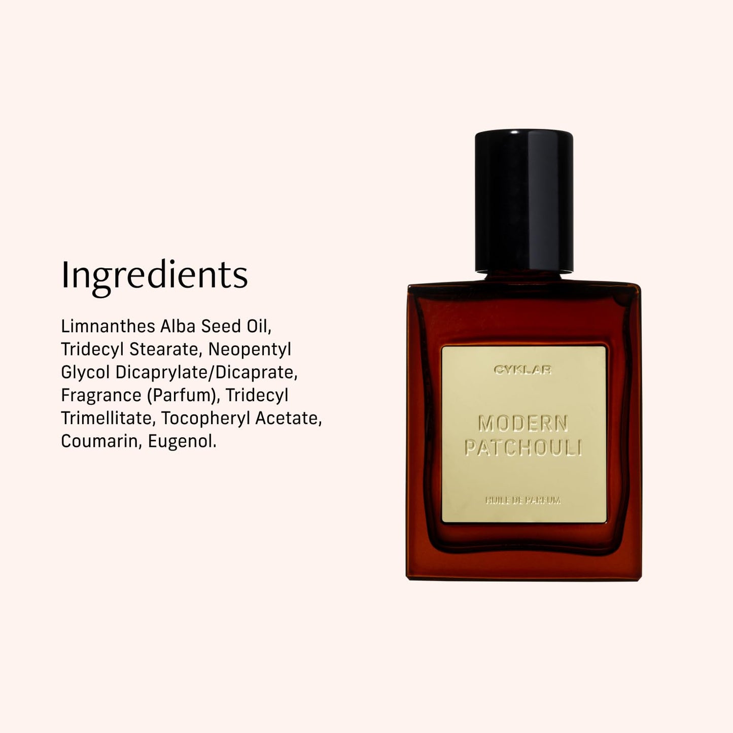 Perfume Oil Roll-On. Travel-Friendly Modern Patchouli Fragrance with Bergamot, Verbena, and Cashmere. Long-Lasting Essential Oil Parfum for Women and Men. 0.5 Fl Oz Scented Rollerball Bottle