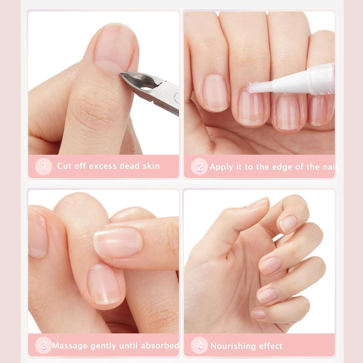 Radiant Nail ๐๐ซ๐จ๐ฐ๐ญ๐ก Oil Pen, Cuticle Oil for Nails, Nail ๐๐ฎ๐ญ๐ซ๐ข๐๐ง๐ญ Oil Pen for Moisturize Strengthen ๐๐ซ๐ข๐ ๐ก๐ญ๐๐ง Nails Care (2pcs, 2ml)