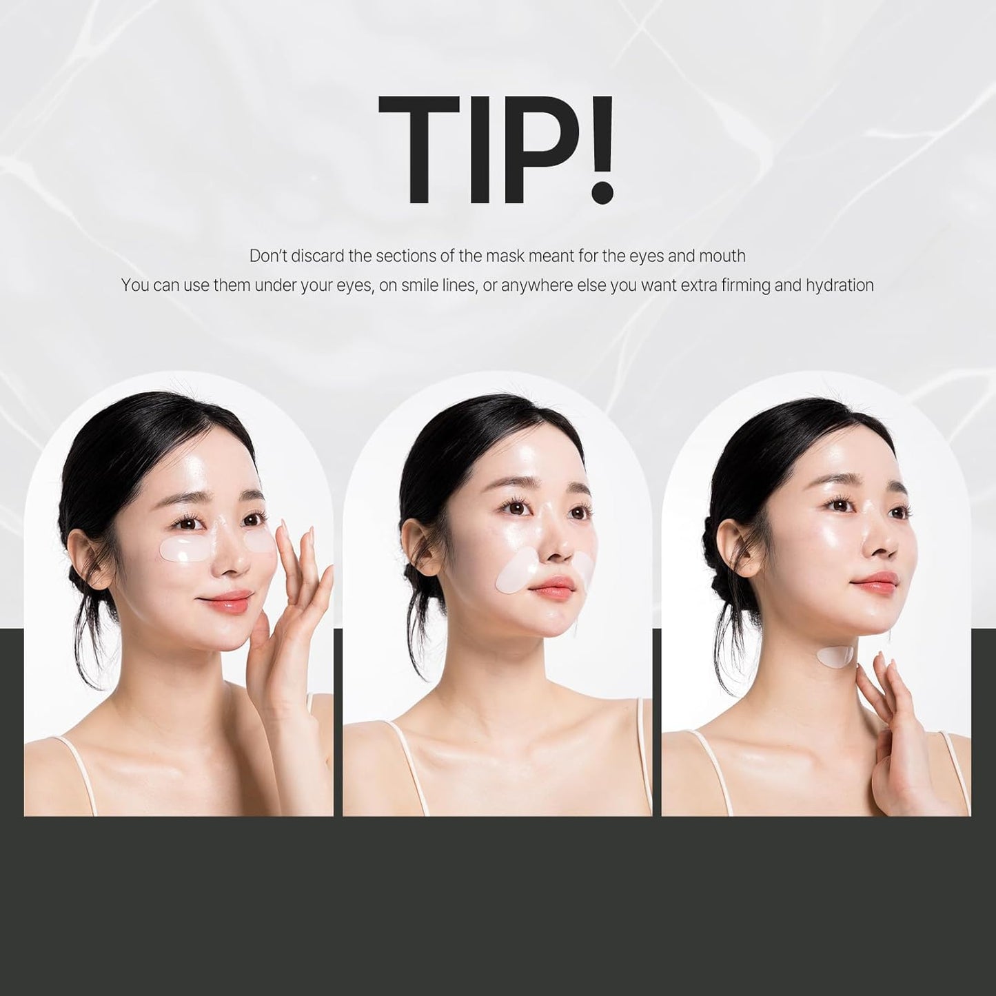 Collagen Hydrogel AntiWrinkle Deep Face Mask 4+1 EA Ultimate Hydration, Improves Skin Texture, Affordable Luxury, Glowing Skin, Reduces Fine Lines & Wrinkles, Made in Korea OHMYPURE (5, Deep Collagen)