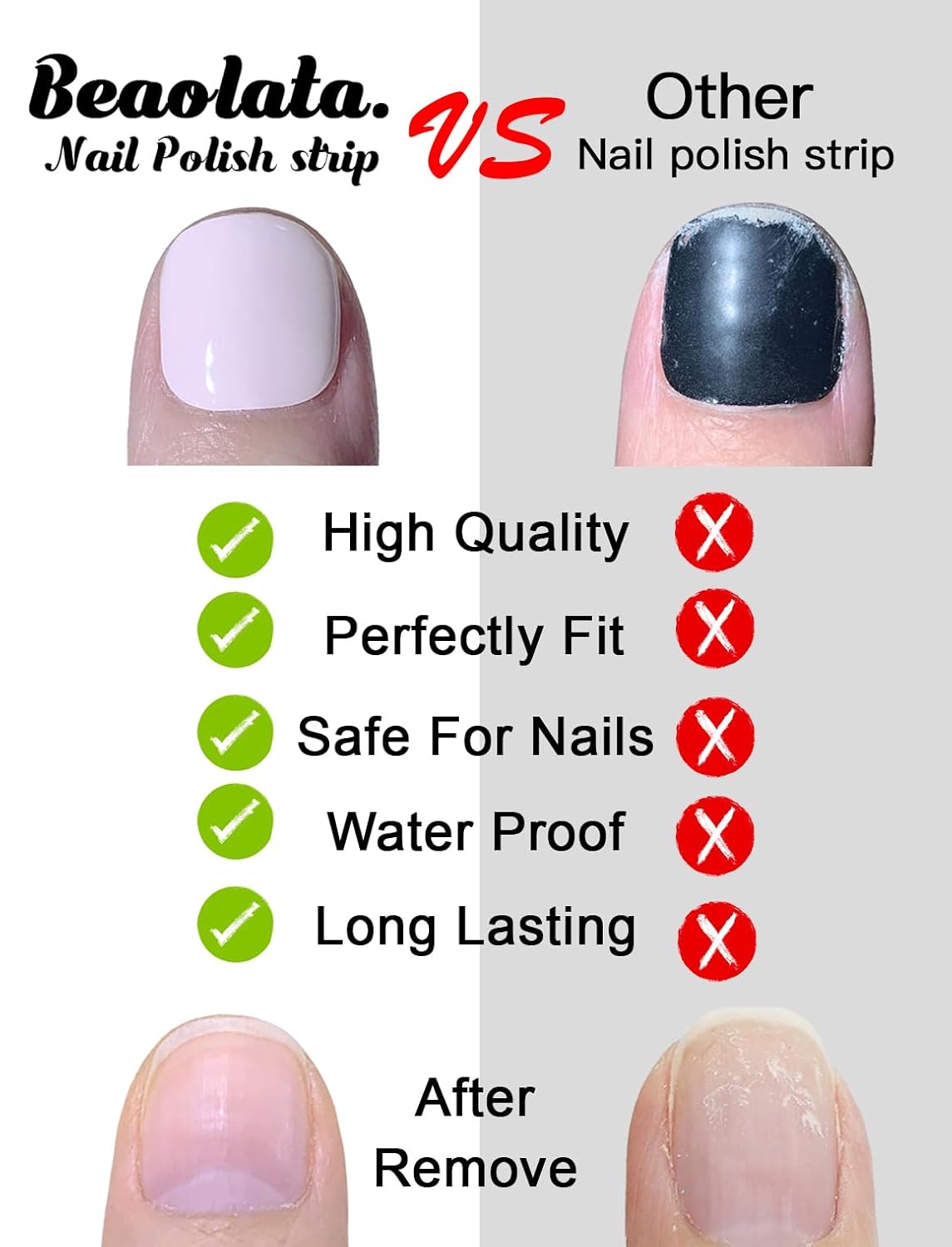 Nail Polish Strips, 32PCS Salon Quality Wraps, Long Lasting Gel Nail Stickers for Women Easy Apply& Remove (Merry Christmas)