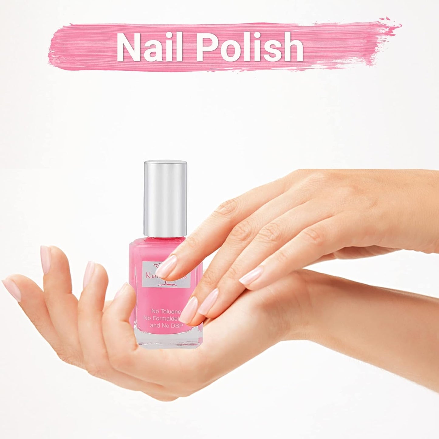 karma organic Natural Non toxic Nail polish - Vegan and Cruelty Free Nail Paint for Nail Art - Fast Drying Nail Polish for Women - Long Lasting Nail Polish (LETI)