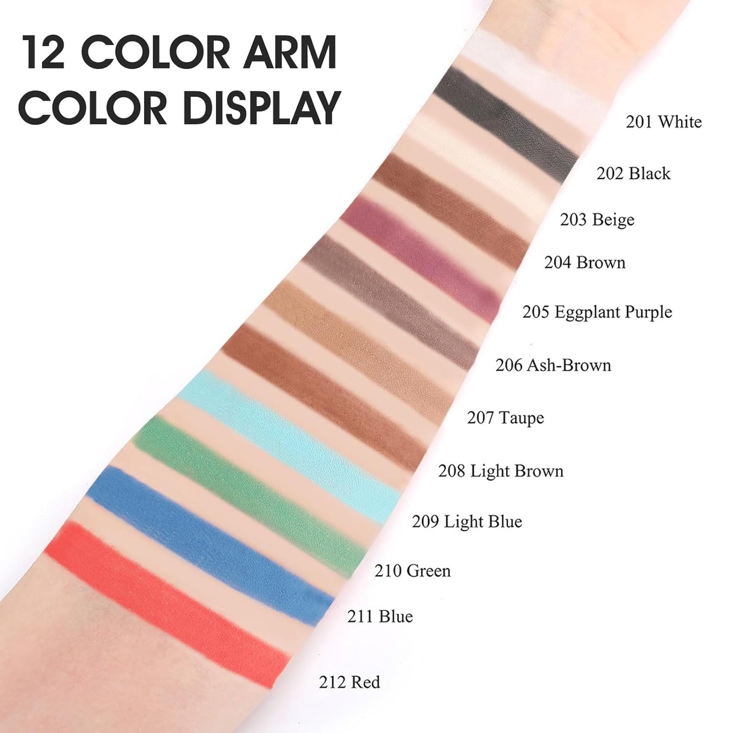 Single Taupe Eyeshadow, Pressed Powder Matte Eye-Shadow Palette Make-up, Blendable Long Lasting High Pigment Taupe Eye Makeup Halloween Eye Paint & Face Body Paint