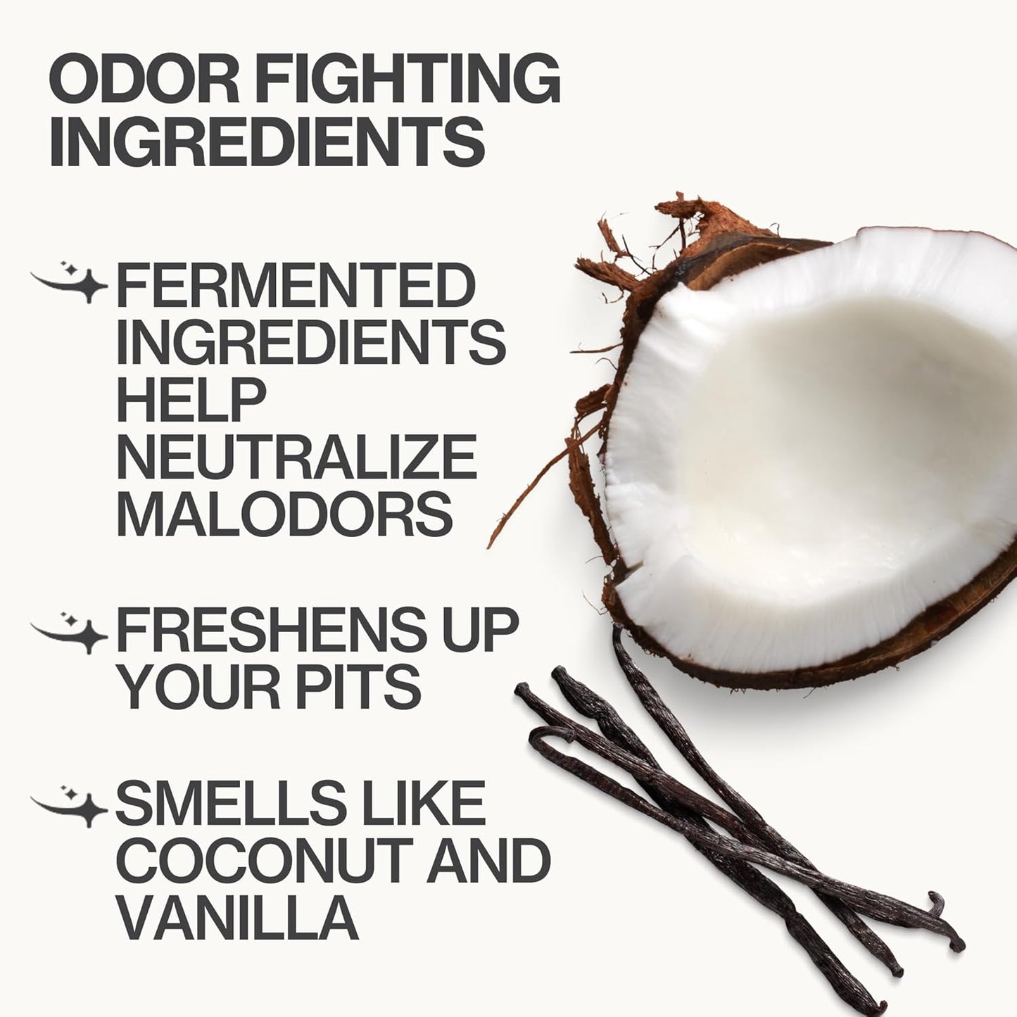 Pacifica Deodorant Wipes - Coconut Milk Underarm & Full Body Deodorant Wipes - Removes Sweat & Oil - Aluminum-Free - Natural Feminine Odor Control Clean Vegan & Cruelty-Free Dermatologist Tested