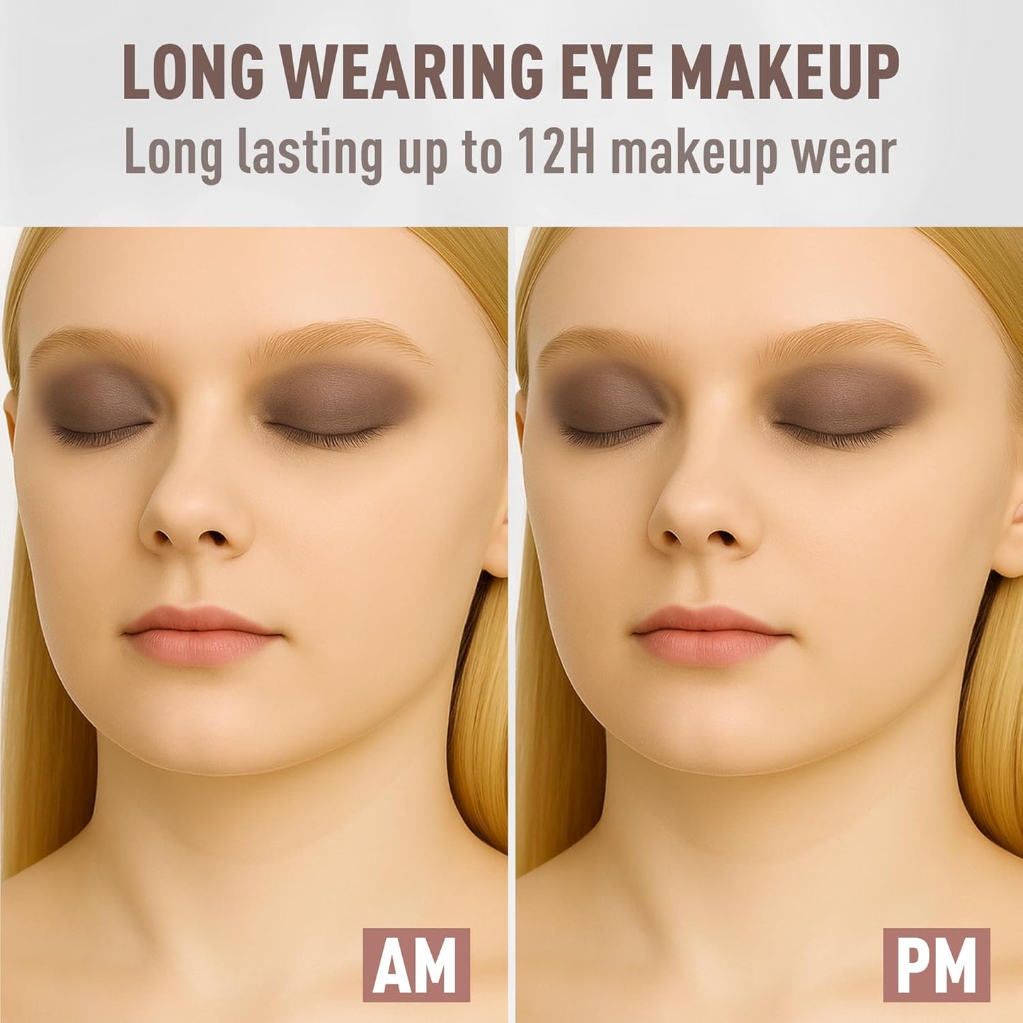 FV Matte Cream Eyeshadow Stick, Waterproof, Long-Lasting Cream Shadow, High Pigment Easy to Apply Eyeshadow Makeup, Stone Matte