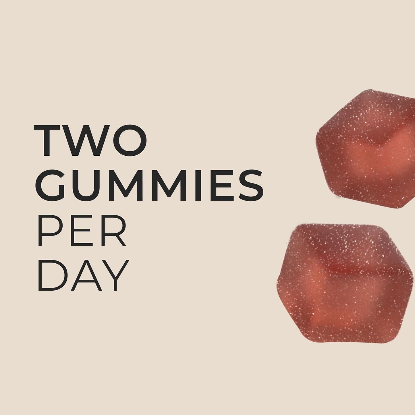 DS Labs Revita Hair Vitamin Gummies - Thickening & Strengthening Hair Supplement with Biotin, Zinc, Iron, Magnesium, Vitamin D & Melatonin, Fuller, Healthier-Looking Hair, Vegan & Gluten-Free