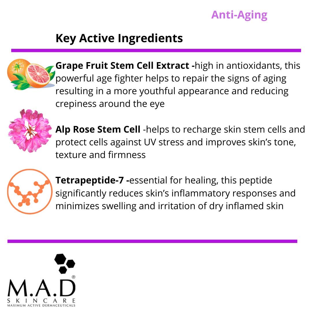 M.A.D Skincare Anti-Aging Transforming Daily Moisturizer 1.7 oz.