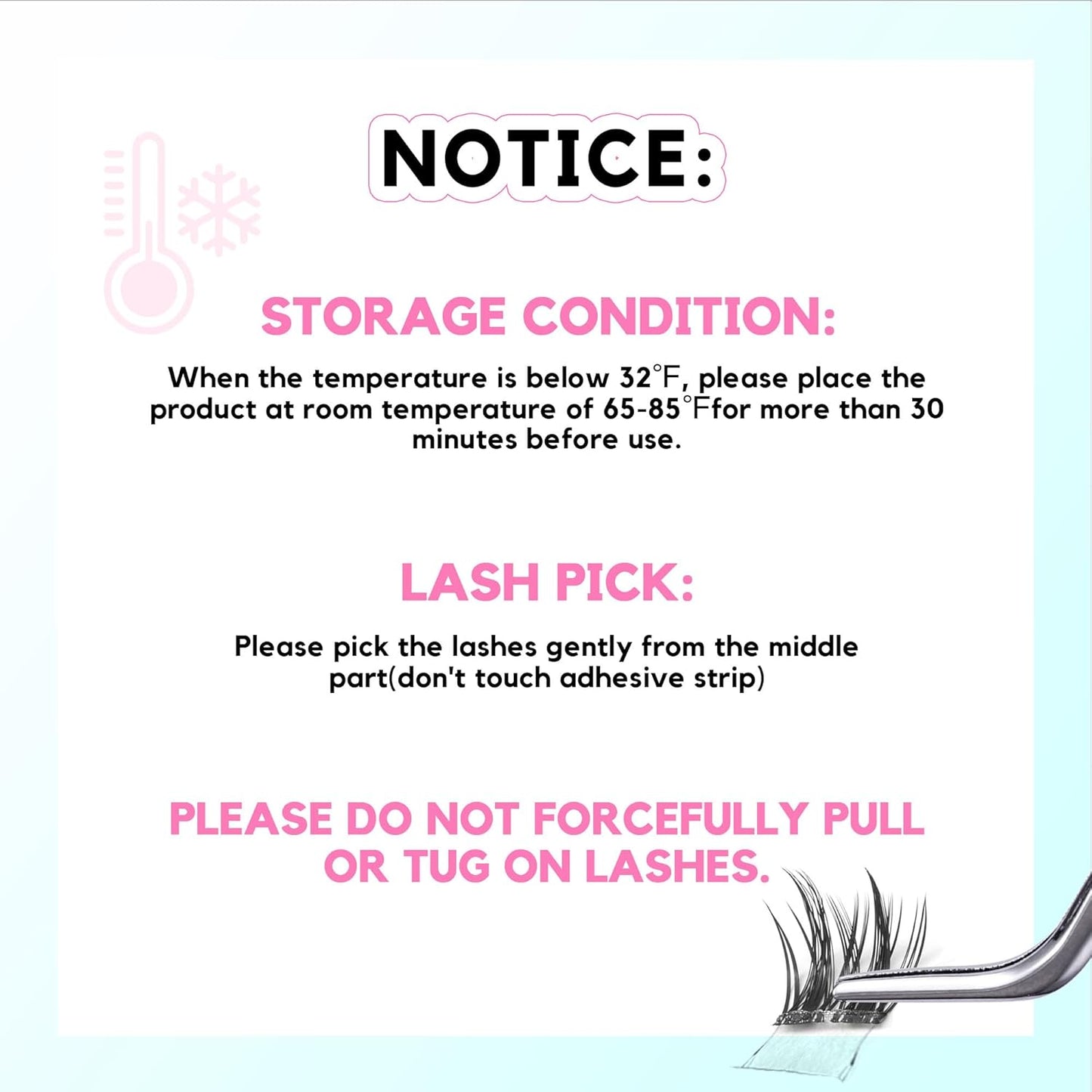 GAQQI Self Adhesive Eyelashes Clusters, No Glue Lash Clusters 10-16mm Dense & Volume Spiky Cluster Lashes, No Band Press On Lashes, More Comfortable & Stronger Hold (Twin)