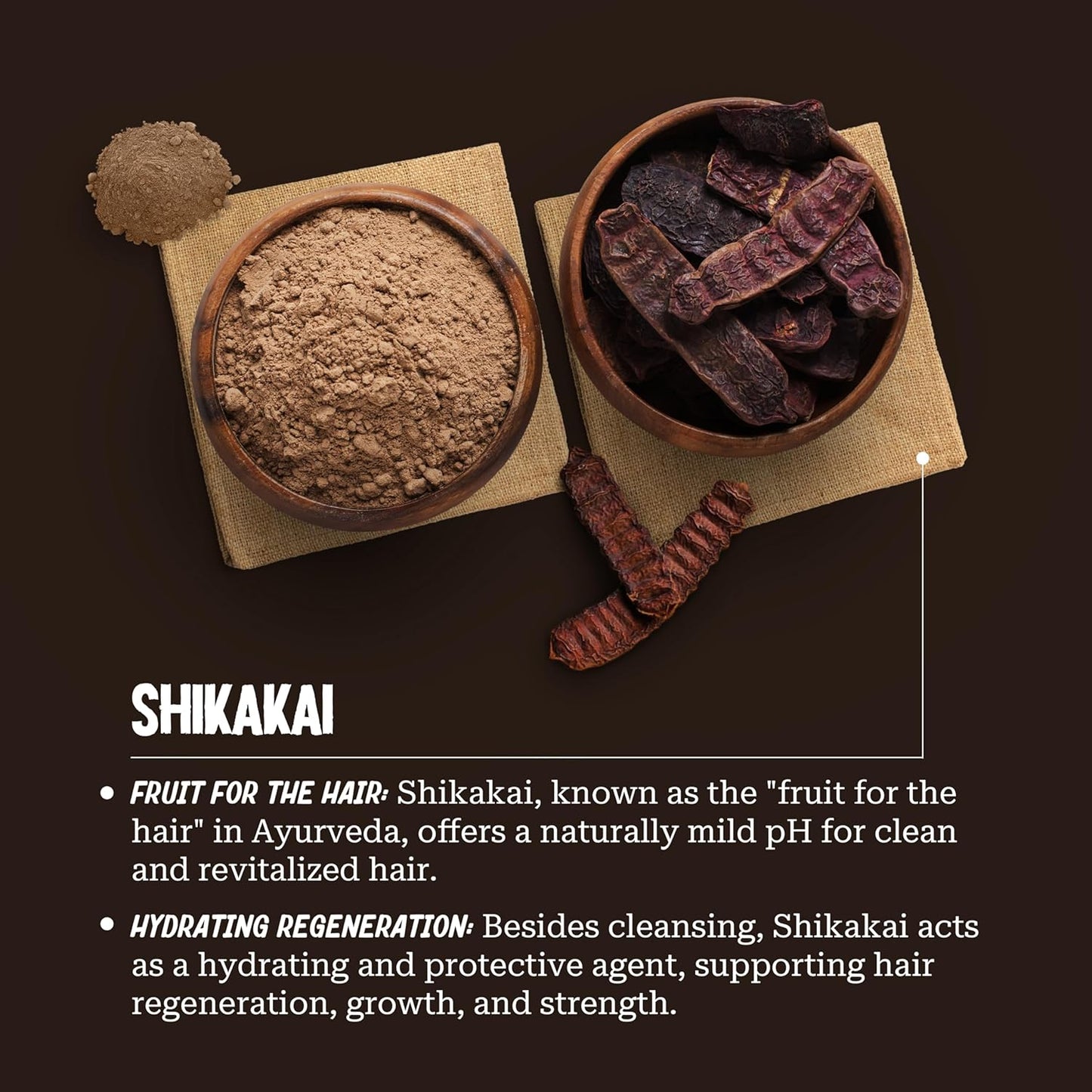 Shikakai Restorative Leave-In Conditioner - Herbal Remedy For Dry Scalp and Strands - Moisturizing, Scalp-Cooling Spray - Planet-Friendly, Bio-Sourced Formula and Packaging - 5 Oz