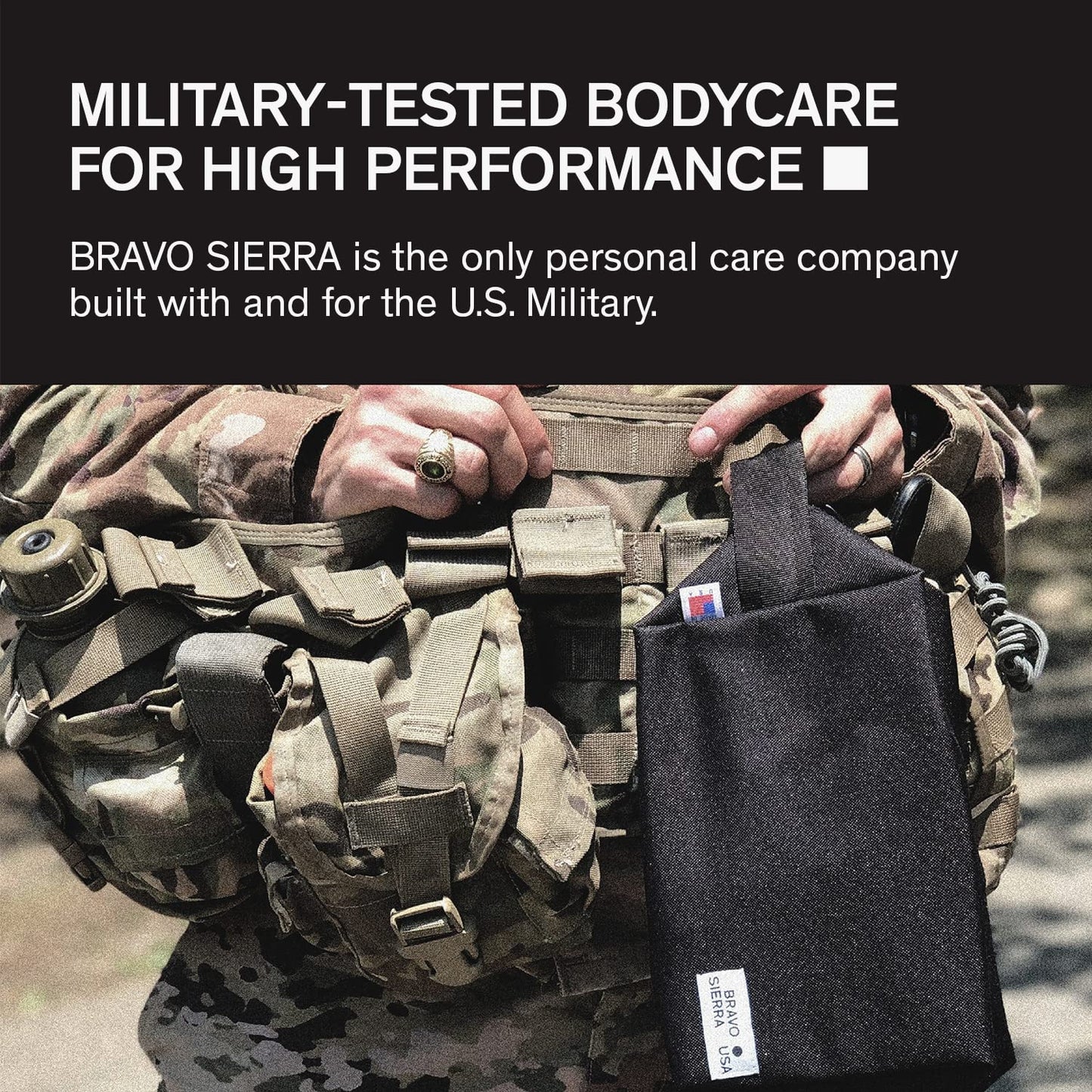 Bravo Sierra All-In-One Citrus & Cedarwood Men's Body and Hair Bar, 3-Pack - Coconut, Shea Butter & Oat Flour for Soft Skin & Healthy Hair, 7 oz