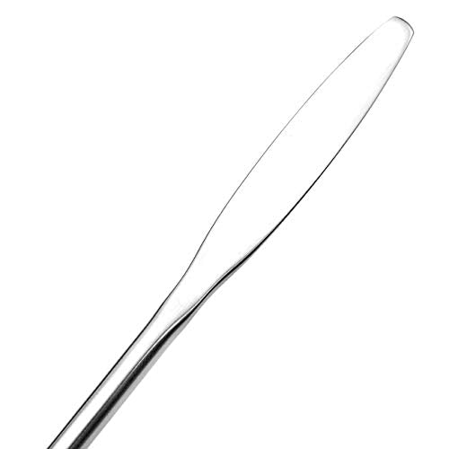 5Pcs Makeup Spatula tool metal Set Professional Beauty Stainless Steel Cosmetics Mixer Long Metal Spatula Depotting Mixing Tool (#1+#2)