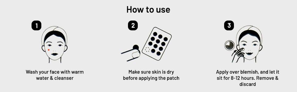 Celavi Acne Spot Treatment Hydrocolloid Patch (48 Count)