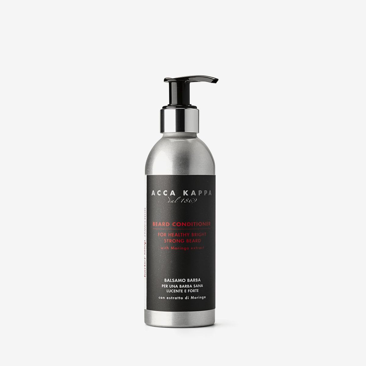 Acca Kappa Barber Shop Collection Beard Conditioner – Nourishing Mint Formula with Moringa and Botanical Extracts