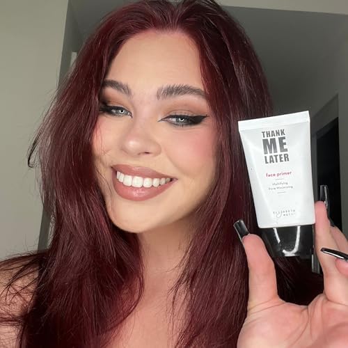 Elizabeth Mott Thank Me Later Face Primer - Mattifying Makeup Base Primer for Shine and Oil Control - Pore Minimizer, Smooths Wrinkles and Fine Lines – Long-Lasting Makeup Gripping Formula, 30g