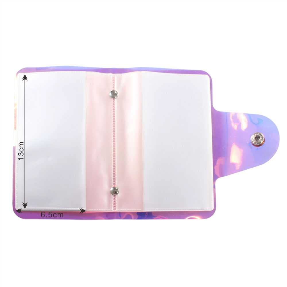 VNC Nail Art Stamp Plate Collection 20 Solts Pink Color Image Plate Organizer for 6X12cm Size Stamping Nail Art Plate