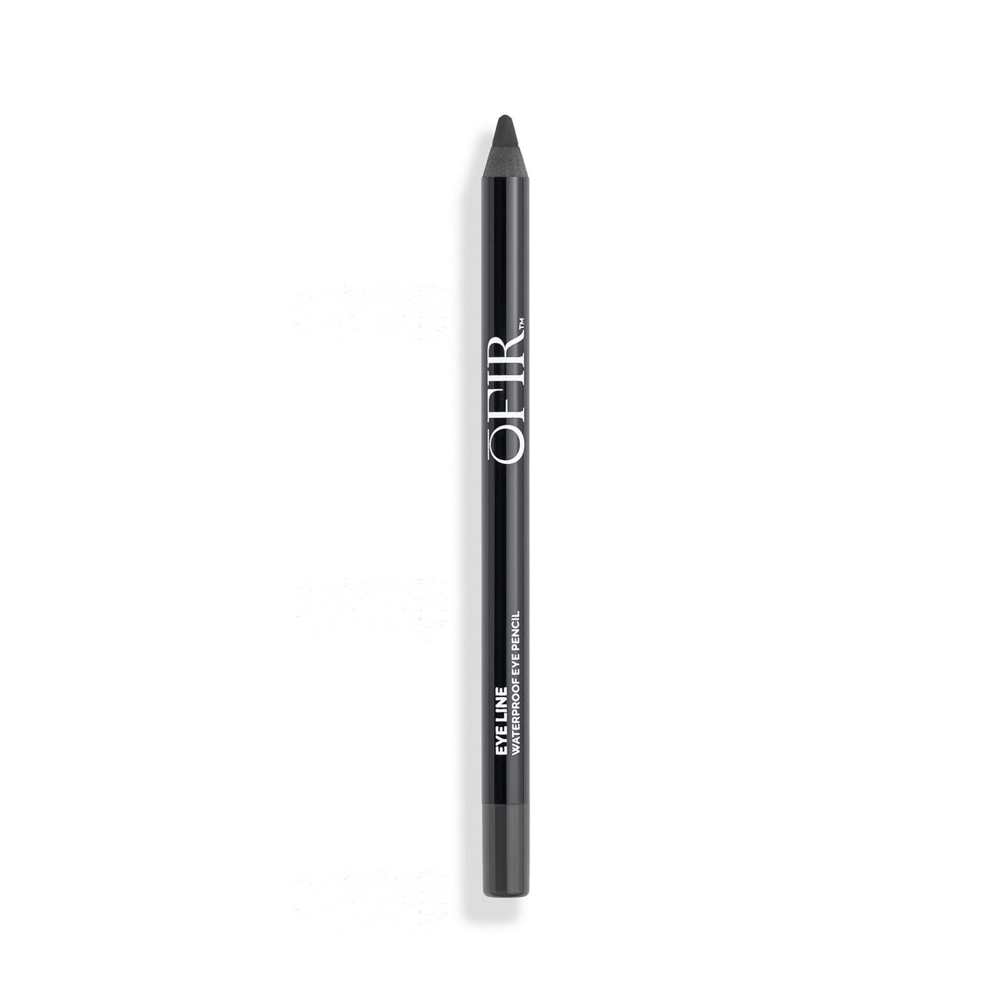 OFIR Waterproof Eye Pencil | Vegan, Cruelty-Free & Smudge-Proof | Creamy Gel Formula for Smooth Application | Long-Lasting, Full-Coverage, Precise Eyeliner Pencil (Ink- Soft Black)