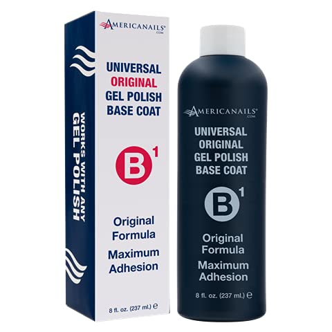 Americanails B1 Original Gel Polish Base Coat Maximum Adhesion Refill 8oz