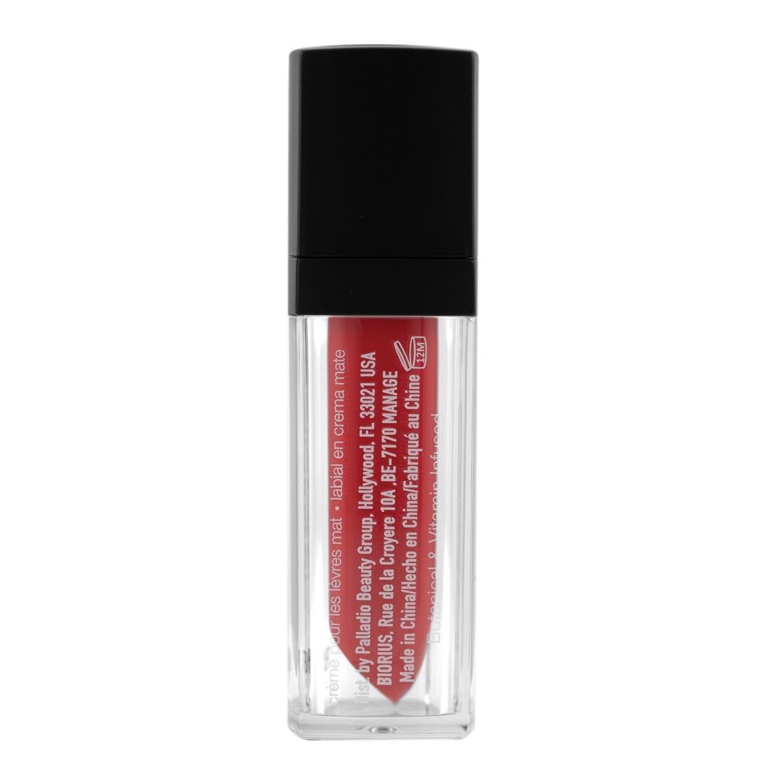 Palladio Velvet Matte Cream Lip Color, Jacquard