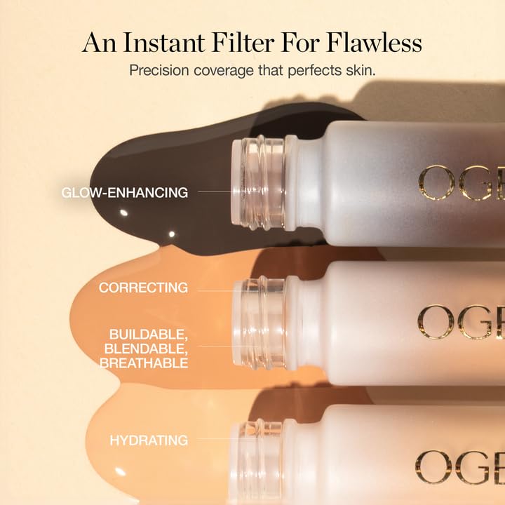 Ogee Complexion Perfecting Under Eye Concealer - Certified Organic Full Coverage Concealer - Buildable Coverage - HOLLY 12.75W - Deep (Warm Undertones)