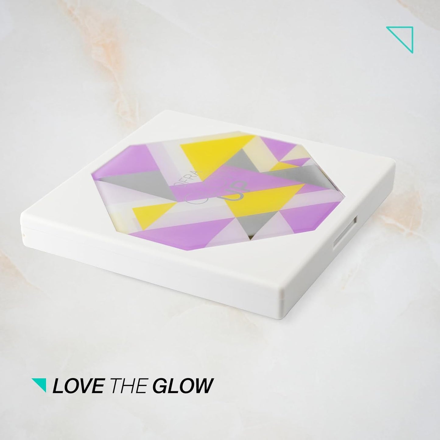 Highlighter Palette Face Makeup | Glow Up - 8 Shades in 4 Pans | Pearl Shimmer Liquid-To-Baked Powder Highlighter | Refillable Pan & Integrated Mirror | Cruelty-Free Beauty Essential |