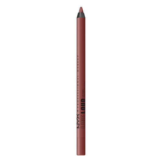 NYX PROFESSIONAL MAKEUP Line Loud Lip Liner, Longwear and Pigmented Lip Pencil with Jojoba Oil & Vitamin E - No Wine-ing