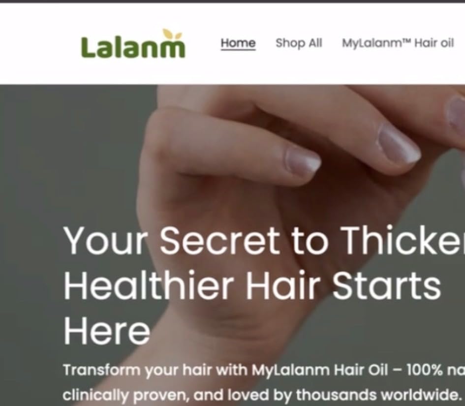 Hair Growth Oil, Clinical-Grade Formula for Thinning Hair, Scalp Treatment, 4.0 oz