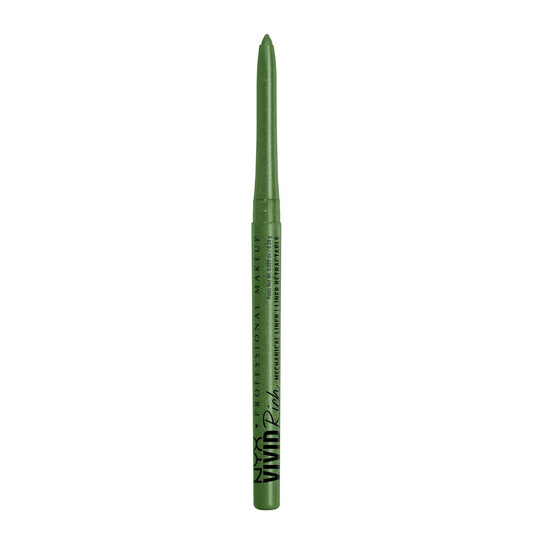 NYX PROFESSIONAL MAKEUP Mechanical Eye Pencil, Vivid Rich Mechanical, Creamy Retractable Eyeliner - It's Giving Jade, Olive Green Eyeliner