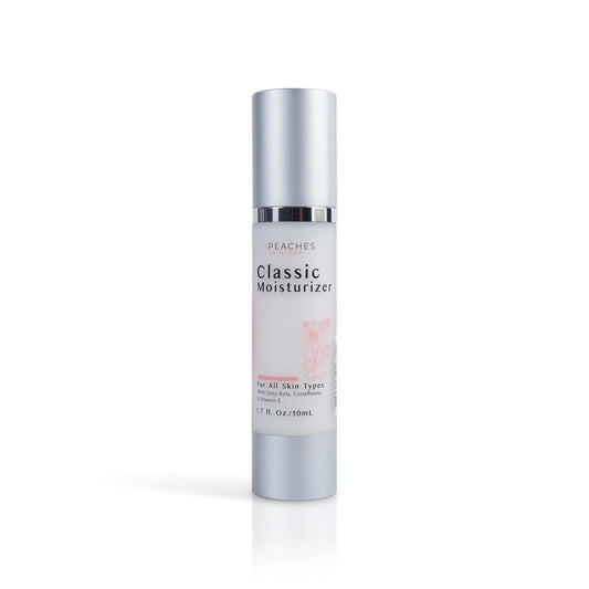 Hydrating Vegan Moisturizer with Vitamin E, Gotu Kola, and Pineapple – Age-Defying Face Cream for All Skin Types – Classic Moisturizer (1.7 oz)