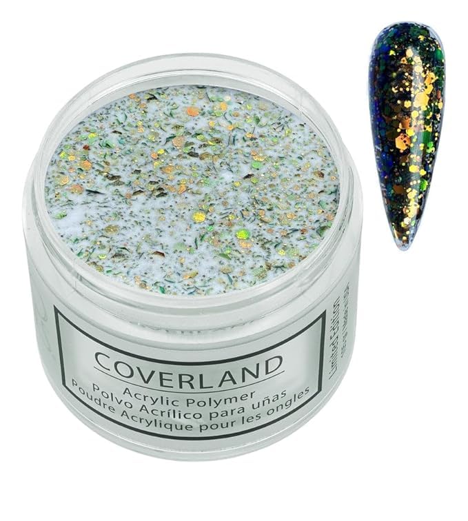 Tones Coverland Acrylic Nail Powder "Hypnotized" - Limited Edition Acrylic Powder for Nail Design, Sculpting, and Masking Nail Bed Imperfections - Professional Acrylic Nail Supplies - (1.5 Oz)
