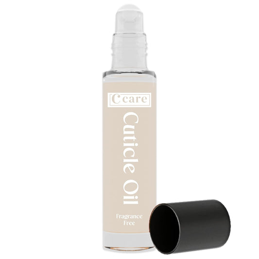 C CARE Fragrance Free Roll-On Cuticle Oil | Natural Revitalizing Hydrating Nail Oil | Repaires Cuticles Overnight | For Damaged Skin And Thin Nails | Paraben Cruelty Free Formula | 10ml