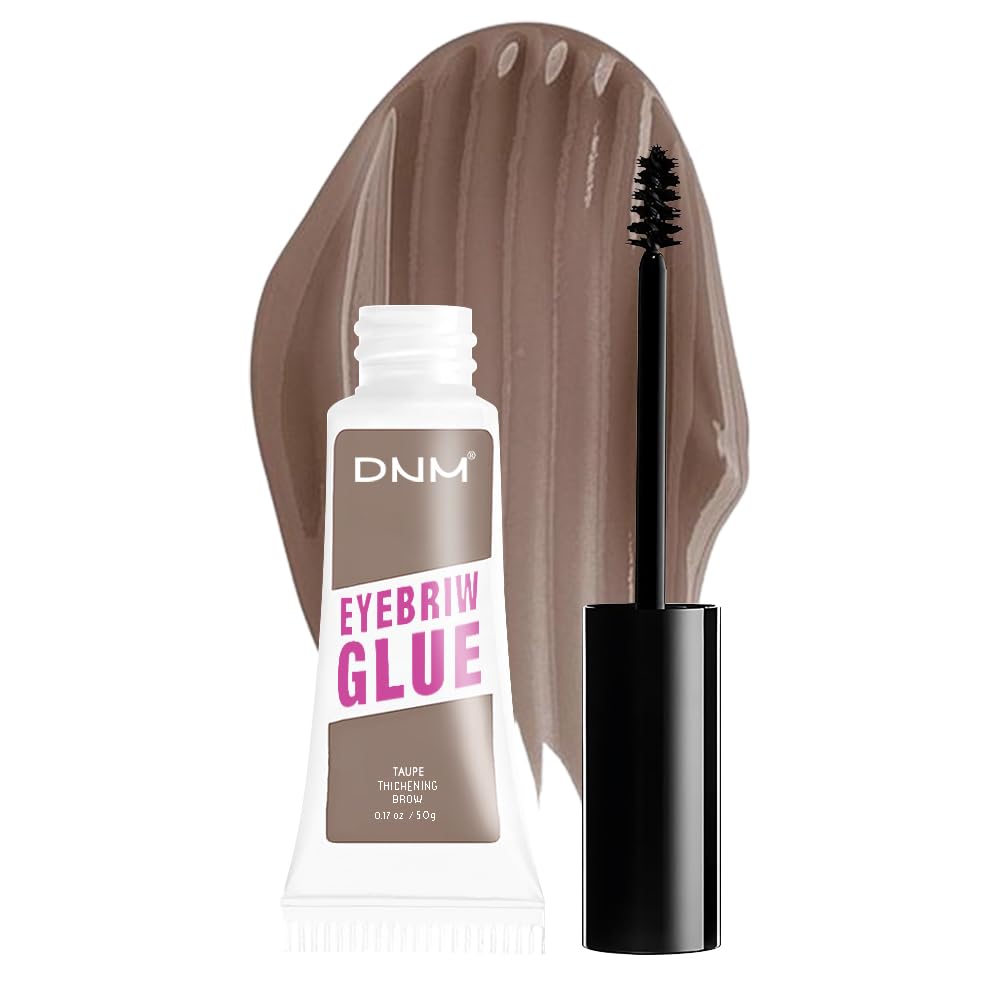 Kaely PROFESSIONAL MAKEUP Brow Glue, Tinted Eyebrow Gel, Eyebrow Mascara Waterproof, gel para cejas a prueba de agua, Eye Brow Fast Sculpt, Vegan & Cruelty-Free, 1Pcs-02 Taupe