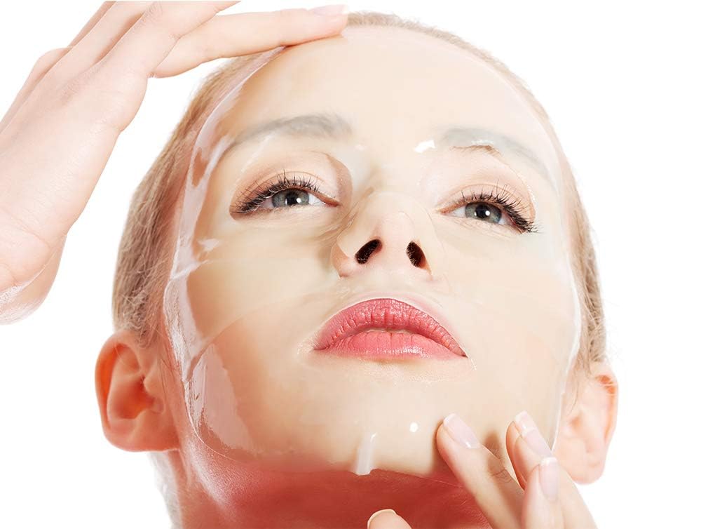 Clinical Resolution CRL Peptide Aqua Gel Mask 5 Pack, Instant Hydration, Soothing, Cooling, Healing, Post-Treatment, Post Microneedling, Reduce Redness and Stinging Feeling