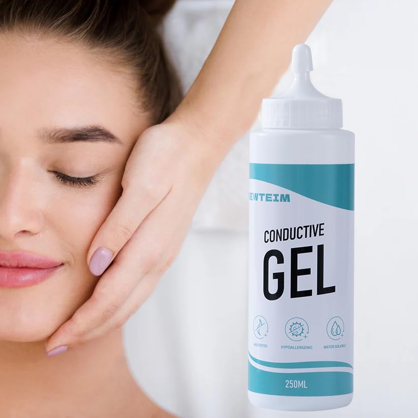 Conductive Gel for Face Microcurrent Skin Soothing and Hydrating, Pack of 2