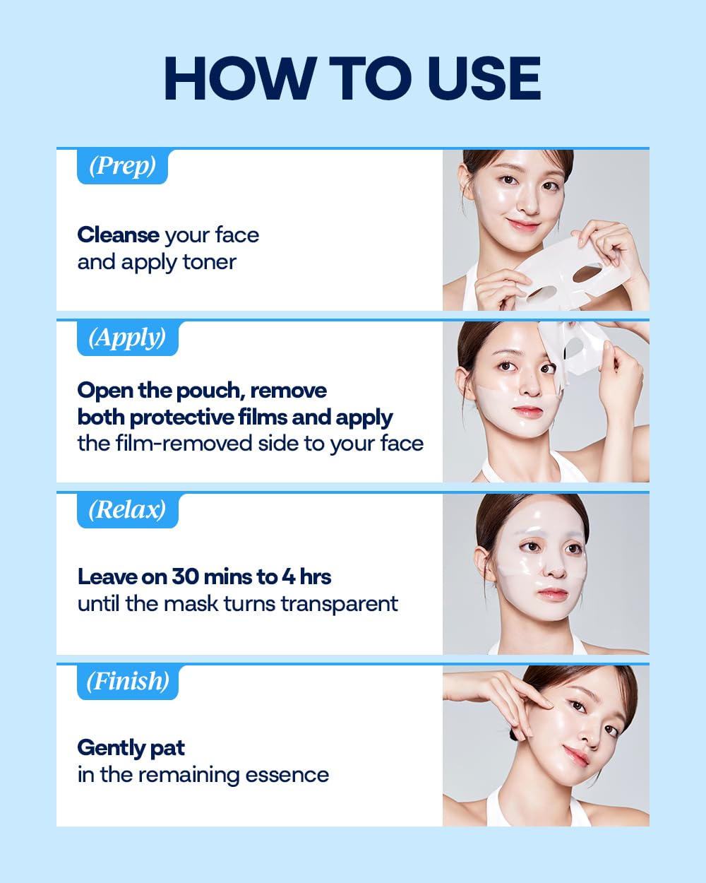 Bano PDRN Collagen Gel Mask - Korean Overnight Face Mask for Firming & Deep Hydrating | Biome PDRN for Skin Elasticity | Korean Skin Care for Sensitive Skin | Fragrance-Free |1.23 oz, 4EA