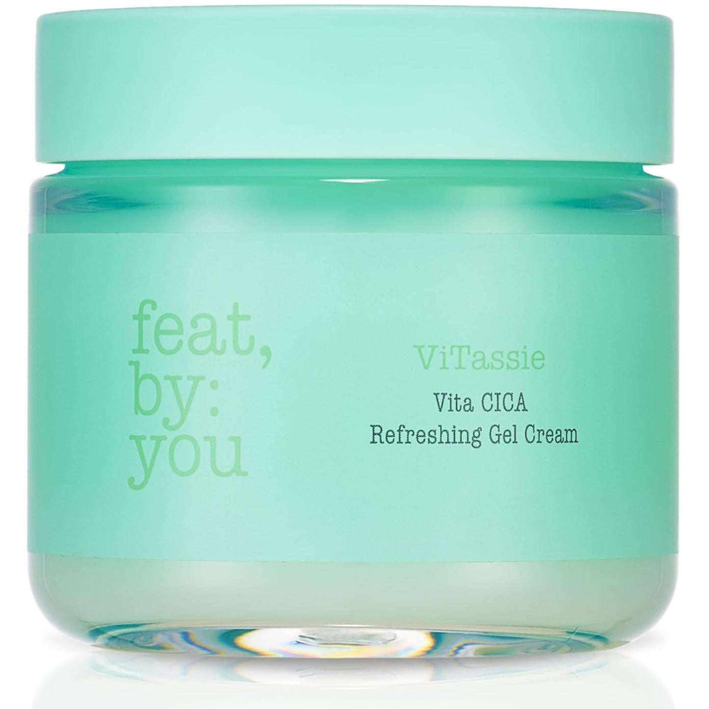 CICA Refreshing Gel Cream (2.7 FL OZ) Face Moisturizer for Dry Skin, Acne-Prone, Sensitive Skin with Vitamin C, Centella Asiatica, Niacinamide, Hydrating, Soothing, Korean Made