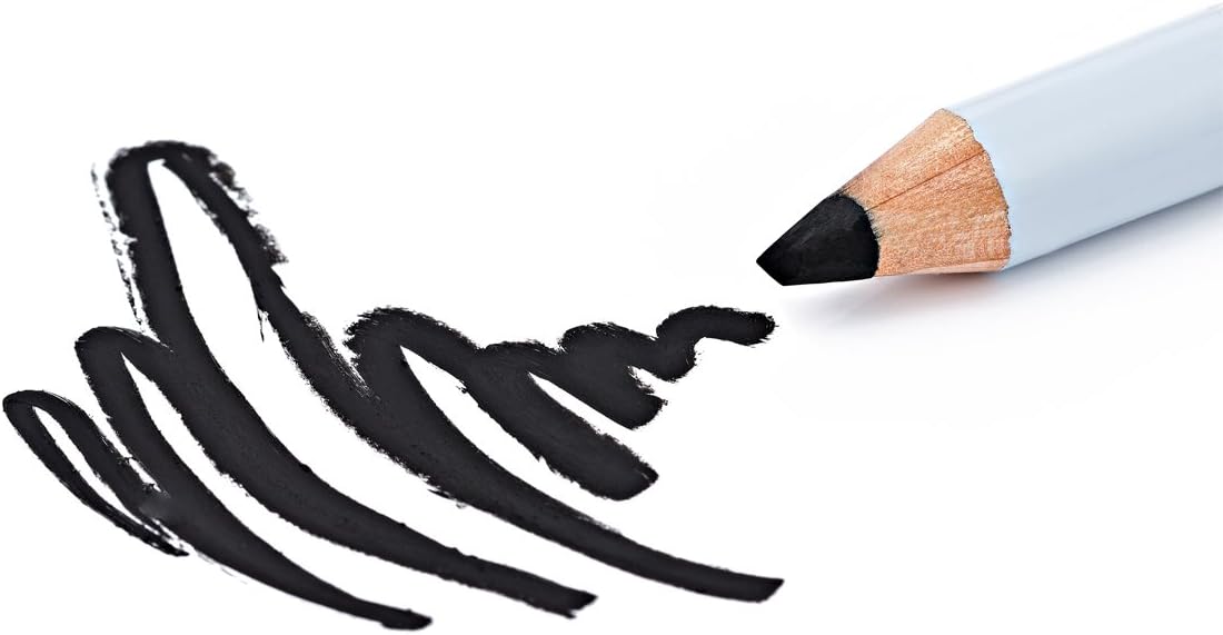 Lauren Brooke Cosmetiques All Natural Eye Liner Pencil, Organic Makeup (Black)