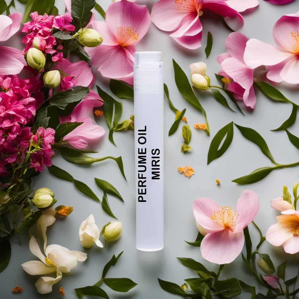 MIRIS Perfume Oil No. 48754, Inspired by Rose Sapphire, Long-Lasting Unisex Roll-On For Women and Men, Rollerball 0.34 Fl Oz / 10 ml