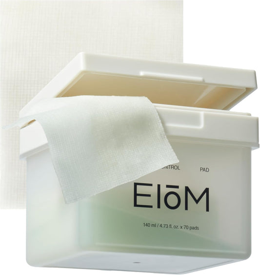 Trouble Control Pad | Korean Toner for Oily, Sensitive & Acne-Prone Skin – Exfoliating Facial Pads with Dual Cotton Rounds & Calming Botanicals (70 Pads)