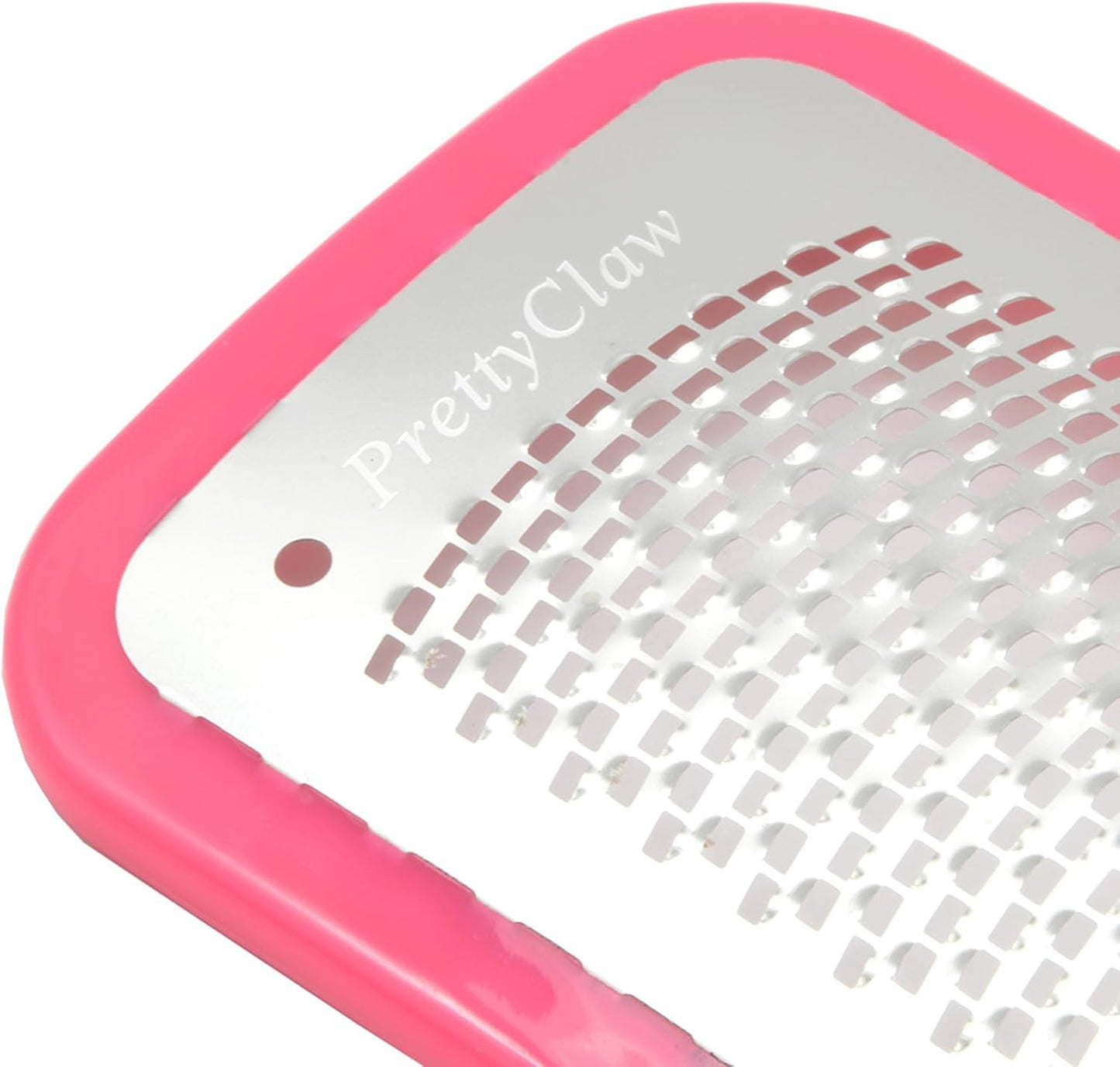 PrettyClaw | Foot File Callus Remover for Feet Care Pedicure Professional Foot File Filing Rasp Scrubber Tool Removes Dead Skin Salon and Spa Quality Pink