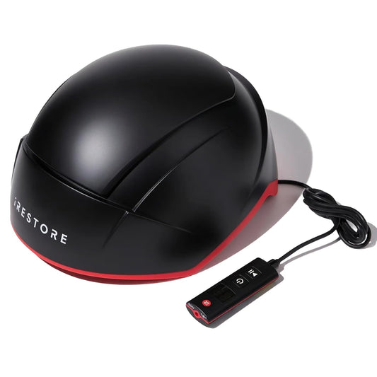 iRestore Elite - Laser Red Light Therapy for Hair Growth System - FDA Cleared Hair Loss, Hair Thinning & Alopecia Treatment for Men & Women - Laser Cap for Hair Regrowth Stimulates Denser Fuller Hair