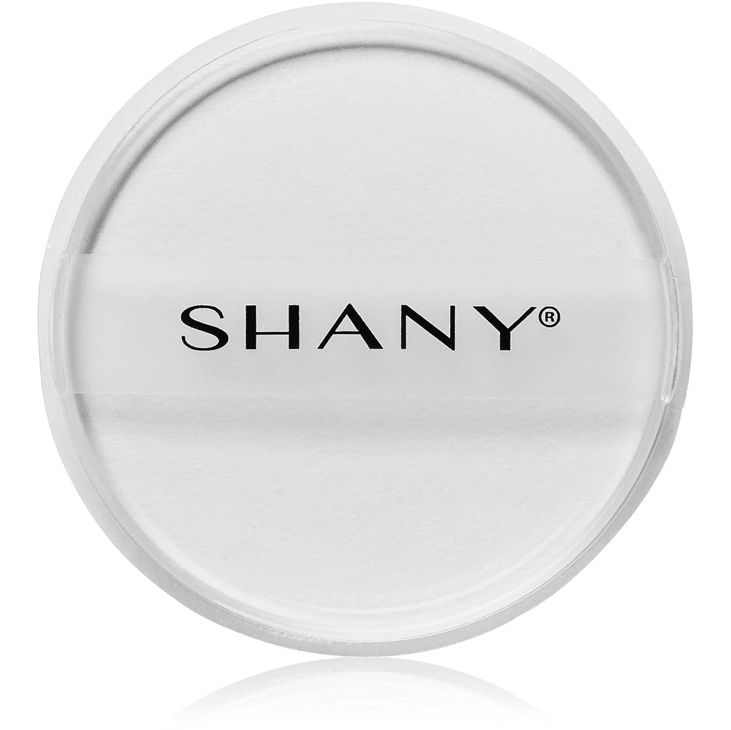 SHANY Stay Jelly Silicone Sponge - Clear & Non-Absorbent Makeup Blending Sponge for Flawless Application with Foundation - ROUND