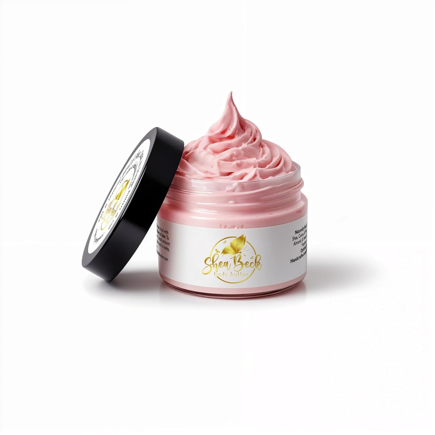 Body Butter Blend: Natural Shea, Cocoa, & Mango w/Jojoba Oil for Radiant Skin and Beard | Moisturizing (8 Oz, Cotton Candy)