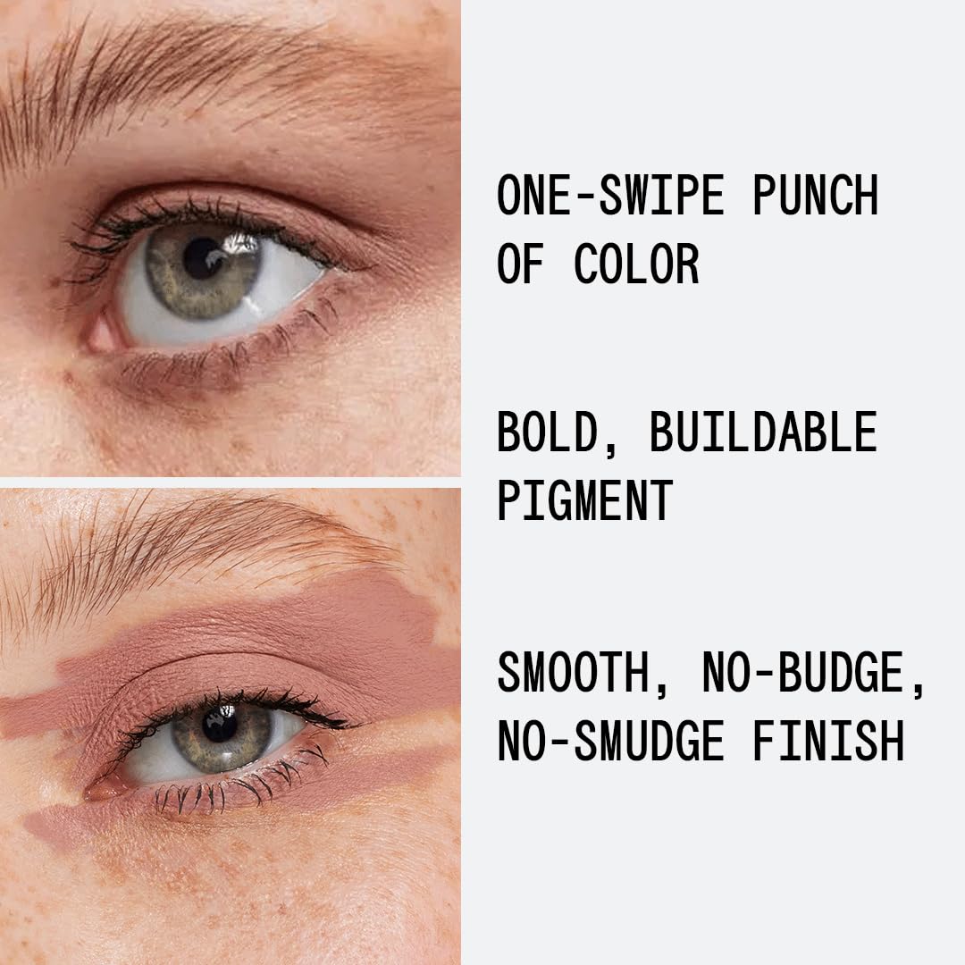 about-face Matte Fluid Eye Paint Capulets – High-Pigment Liquid Eyeshadow, Long-Lasting, No-Budge Matte Finish, Vegan & Cruelty-Free (Soft Brown)