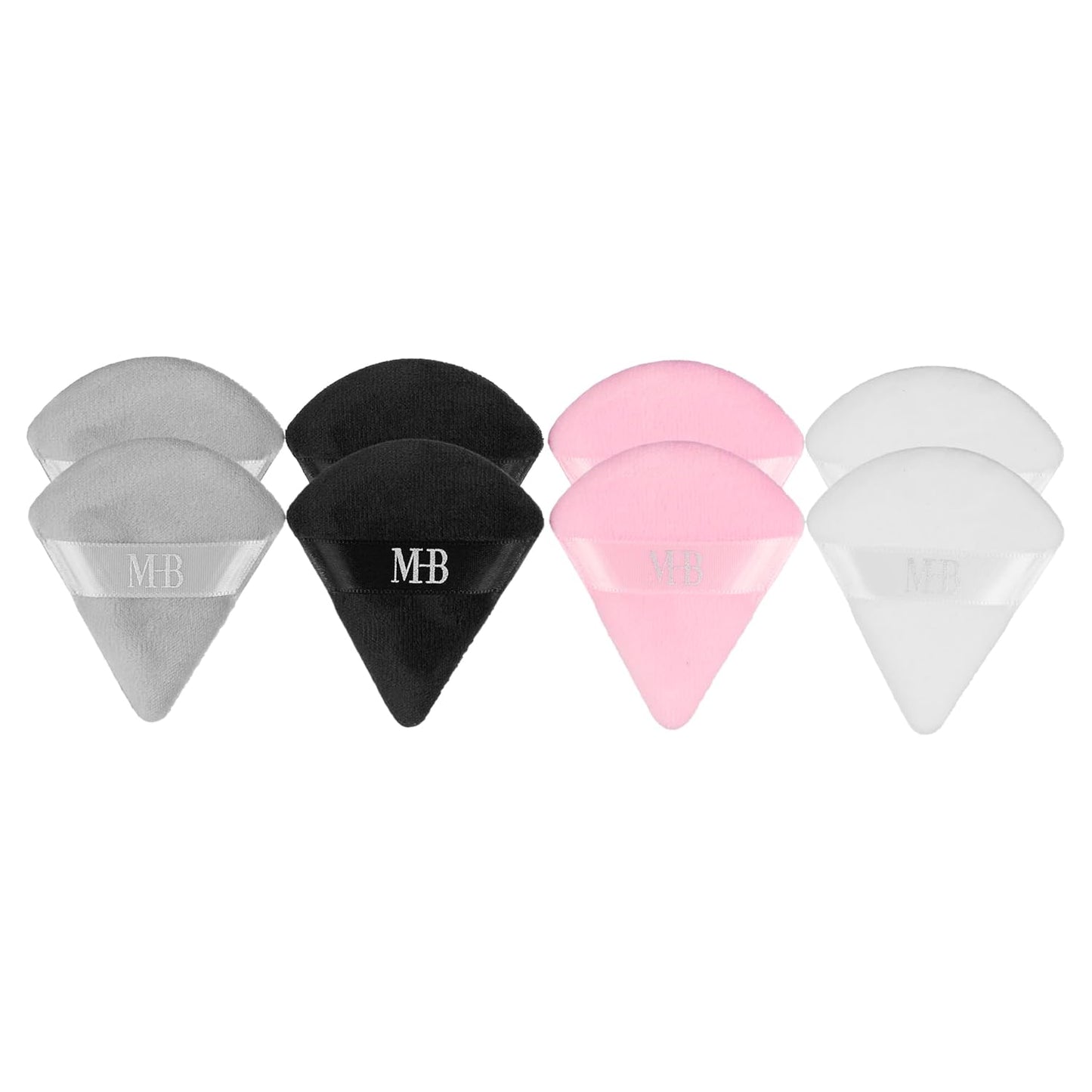 8pc Beauty Buffs Set - Teardrop Shaped Beauty Blenders Collection, Flawless Finish Makeup Sponges To Blend & Set - Cosmetic Beauty Puff Makeup Applicators Professional Beauty Tools