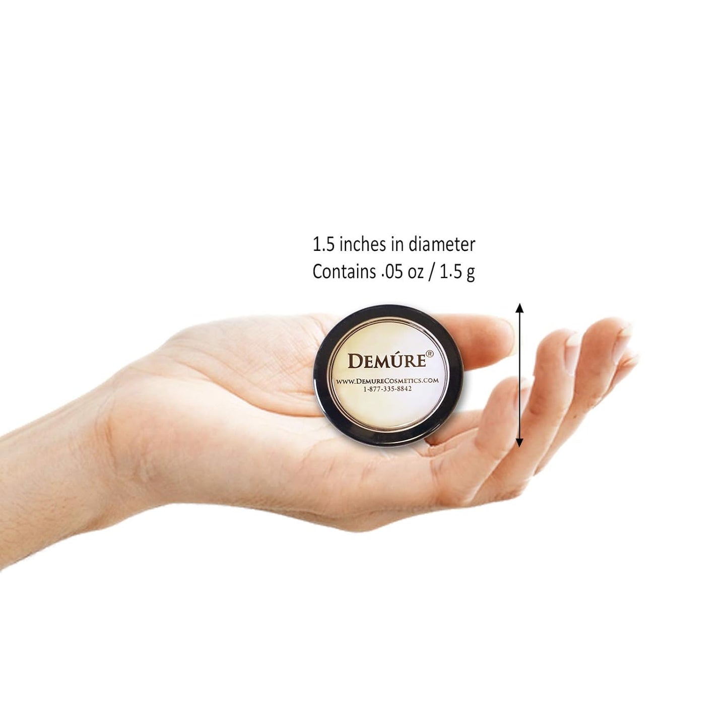 Demure Mineral Make Up Eye Shadow (Green Khaki), Matte Eyeshadow, Loose Powder, Eye Makeup, Professional Makeup By Demure