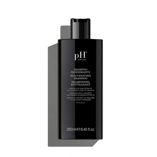 pH PURE HAIR Rejuvenating Hair Growth Shampoo for Thinning & Loss Treatment - Natural Sulfate-Free Shampoo Formula with Licorice & Orange Blossom Extracts - 8.45 oz