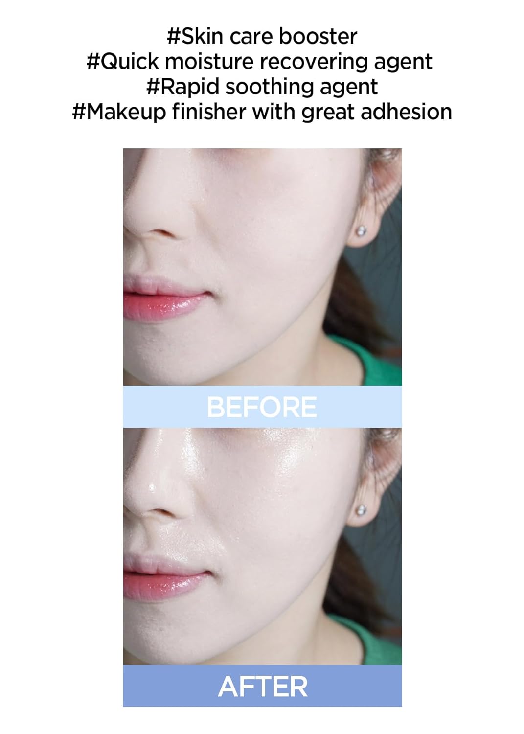 JUNG SAEM MOOL Essential Mool Micro Fitting Face Mist 1.86 Fl Oz, Ultra-Fine Hydrating Makeup Setting Spray with Thermal Spring Water, Long-Lasting Fixing Power Dewy Glow Primer, Korean Face Mist